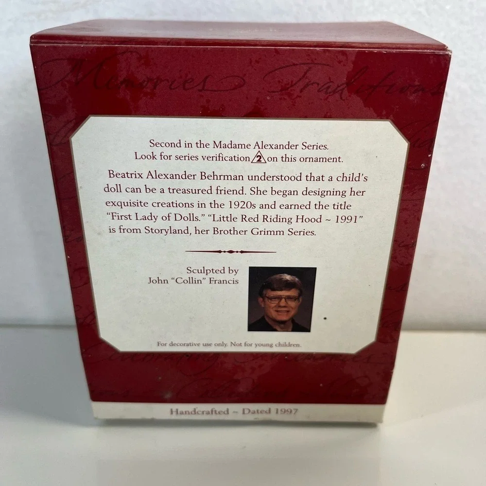 Madame Alexander Hallmark Ornaments lot of 4    1991 - 2000
